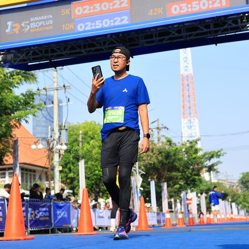 Race photo from SURABAYA ISOPLUS MARATHON 2026