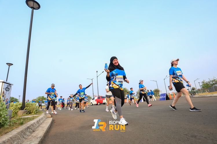 Race photo from ISOPlus Run 2024 Jakarta