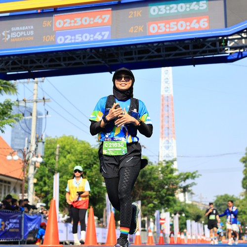Race photo from SURABAYA ISOPLUS MARATHON 2026