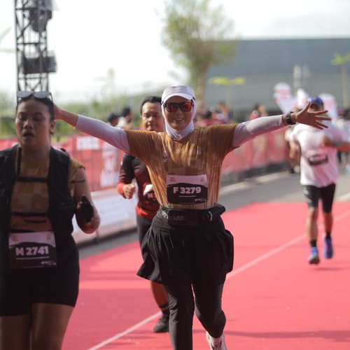 Race photo from KEDIRI HALF MARATHON 2026