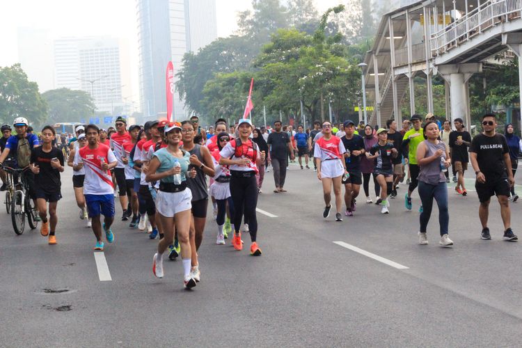 Race photo from Smartfren Run 2024 Vibes