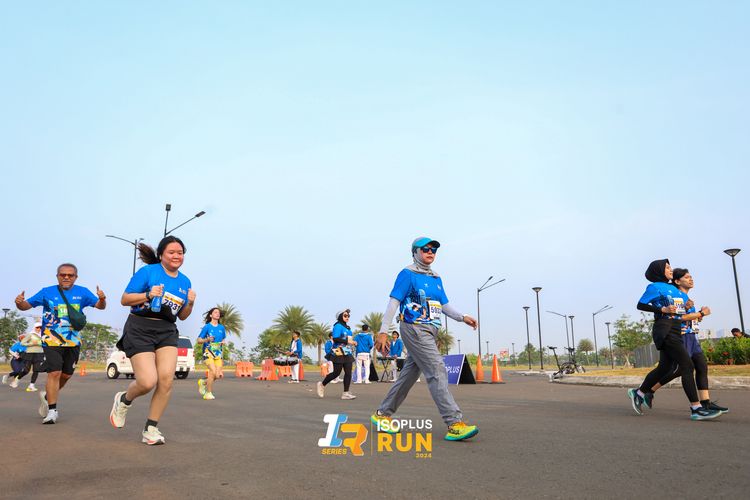 Race photo from ISOPlus Run 2024 Jakarta