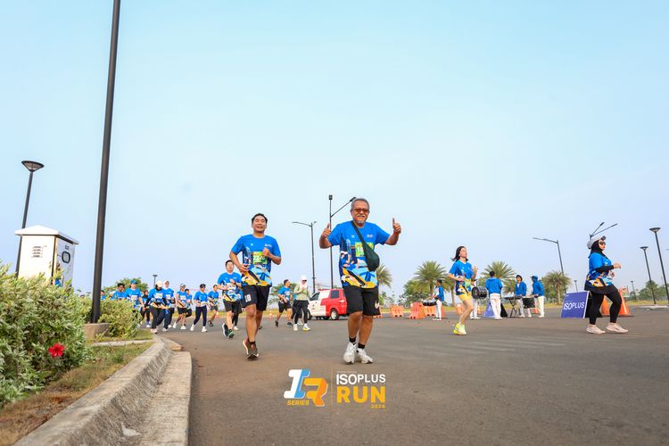 Race photo from ISOPlus Run 2024 Jakarta