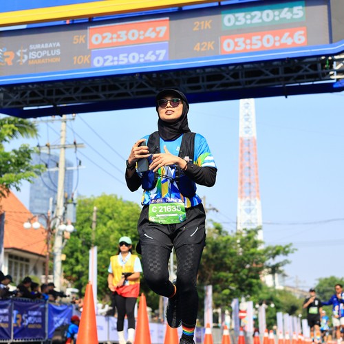 Race photo from SURABAYA ISOPLUS MARATHON 2026