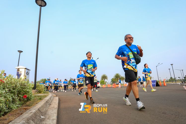 Race photo from ISOPlus Run 2024 Jakarta