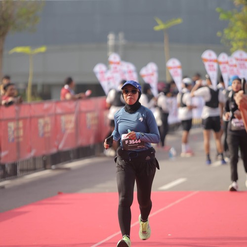 Race photo from KEDIRI HALF MARATHON 2026