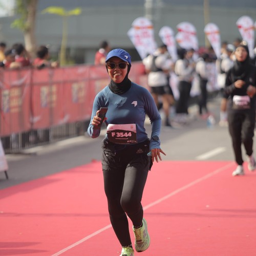 Race photo from KEDIRI HALF MARATHON 2026