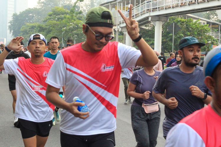 Race photo from Smartfren Run 2024 Vibes