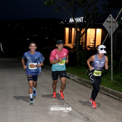 Race photo from BOGORUN 2026