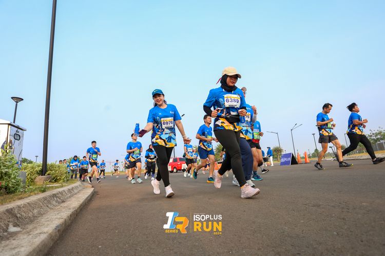 Race photo from ISOPlus Run 2024 Jakarta