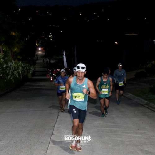 Race photo from BOGORUN 2026