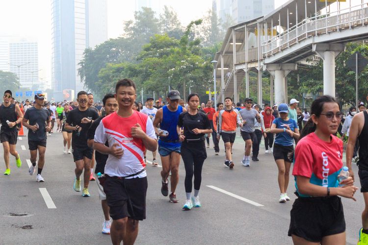 Race photo from Smartfren Run 2024 Vibes