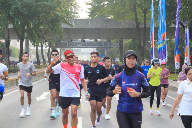 Race photo from Smartfren Run 2024 Vibes