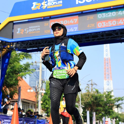 Race photo from SURABAYA ISOPLUS MARATHON 2026