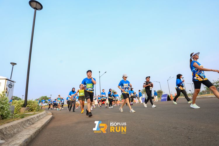 Race photo from ISOPlus Run 2024 Jakarta