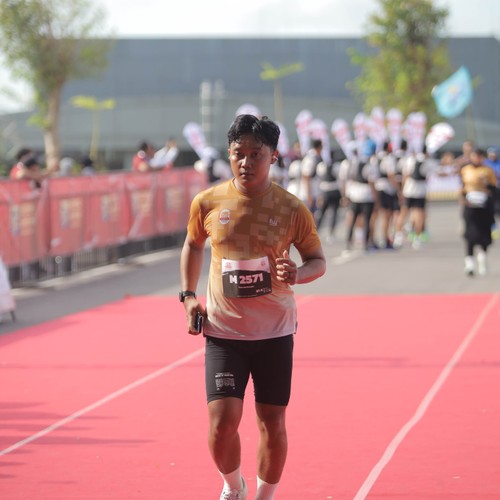 Race photo from KEDIRI HALF MARATHON 2026