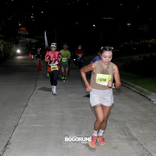 Race photo from BOGORUN 2026
