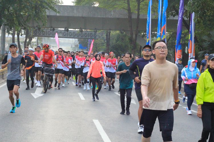 Race photo from Smartfren Run 2024 Vibes