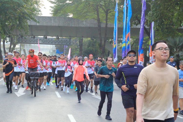 Race photo from Smartfren Run 2024 Vibes