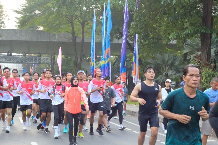 Race photo from Smartfren Run 2024 Vibes