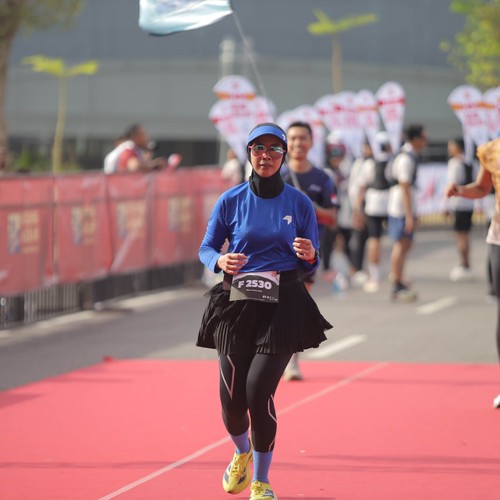 Race photo from KEDIRI HALF MARATHON 2026