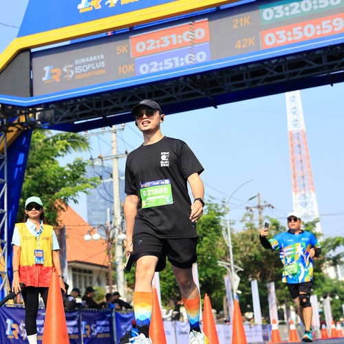 Race photo from SURABAYA ISOPLUS MARATHON 2026