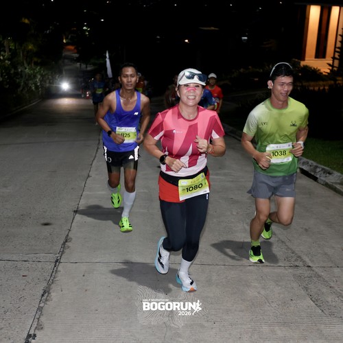 Race photo from BOGORUN 2026