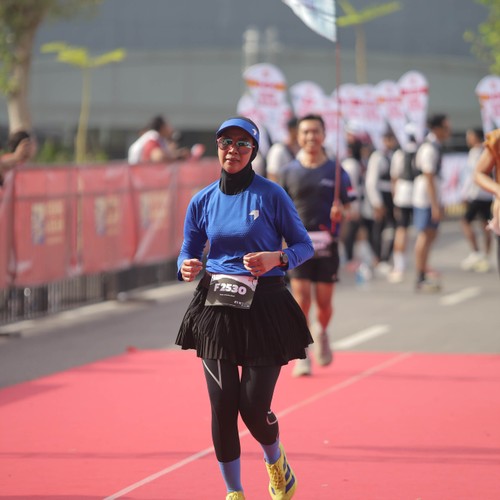 Race photo from KEDIRI HALF MARATHON 2026