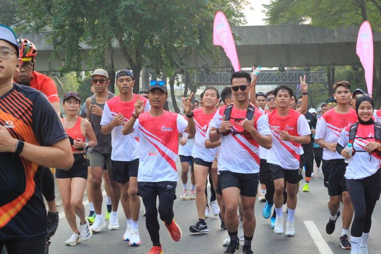 Race photo from Smartfren Run 2024 Vibes