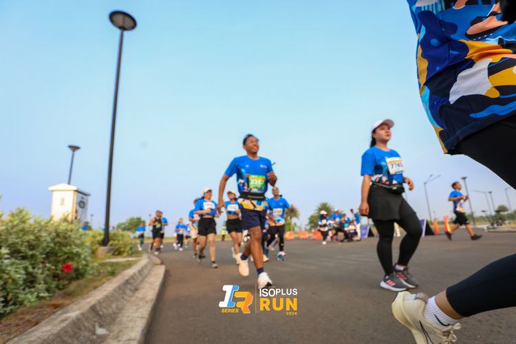 Race photo from ISOPlus Run 2024 Jakarta