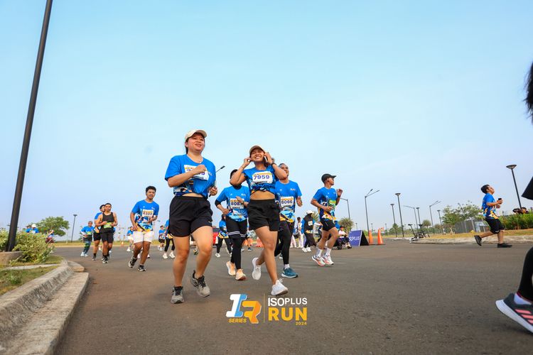 Race photo from ISOPlus Run 2024 Jakarta