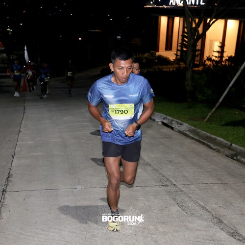 Race photo from BOGORUN 2026