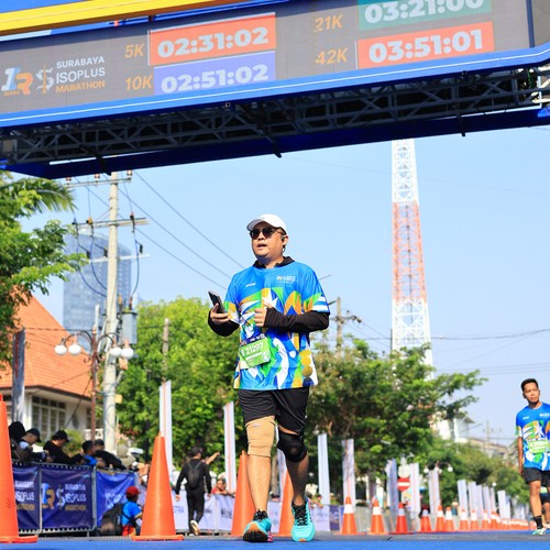 Race photo from SURABAYA ISOPLUS MARATHON 2026