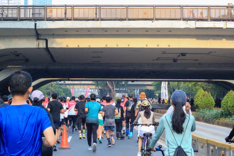 Race photo from Smartfren Run 2024 Vibes
