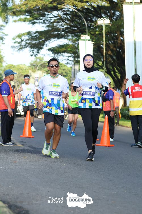 Race photo from Taman Budaya x BOGORUN 2025