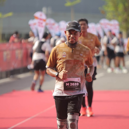 Race photo from KEDIRI HALF MARATHON 2026