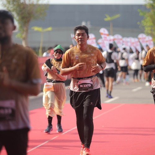Race photo from KEDIRI HALF MARATHON 2026