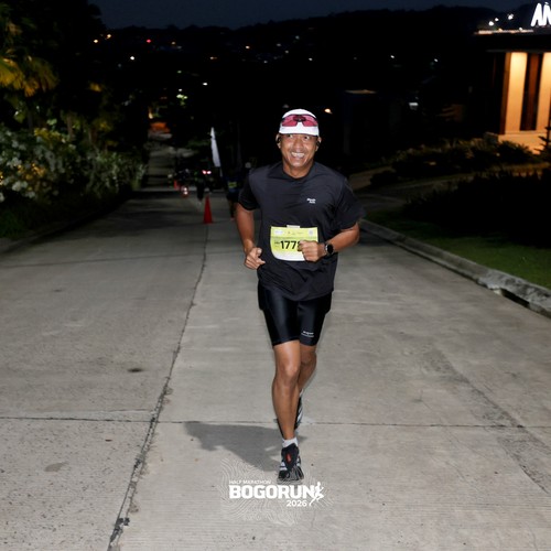Race photo from BOGORUN 2026