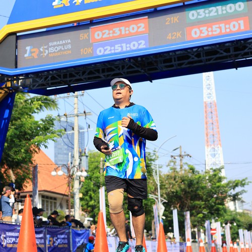Race photo from SURABAYA ISOPLUS MARATHON 2026