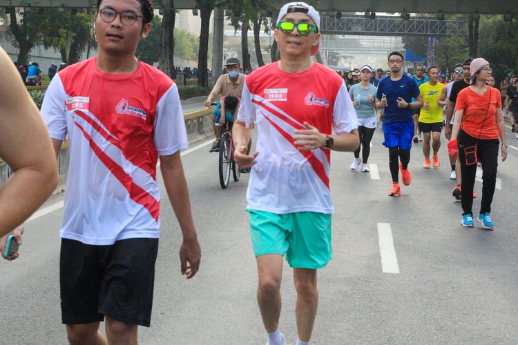 Race photo from Smartfren Run 2024 Vibes
