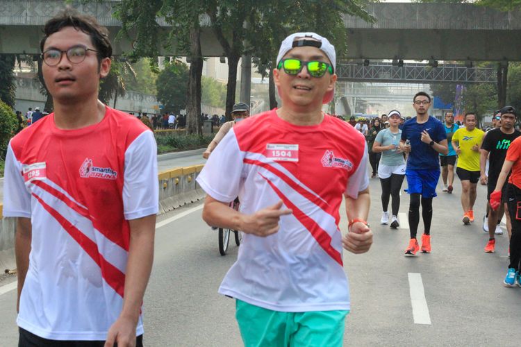 Race photo from Smartfren Run 2024 Vibes
