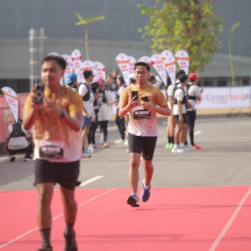 Race photo from KEDIRI HALF MARATHON 2026