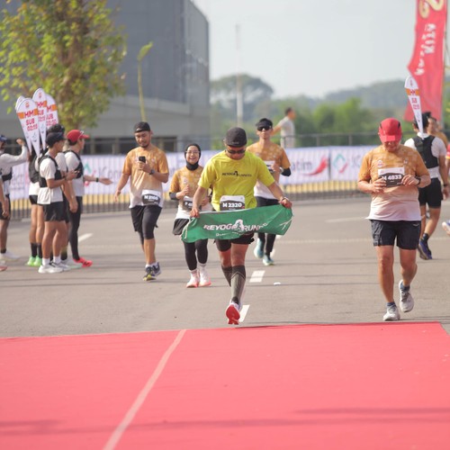 Race photo from KEDIRI HALF MARATHON 2026