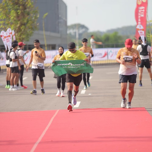 Race photo from KEDIRI HALF MARATHON 2026