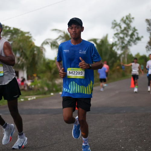 Race photo from Belitung Multisport Festival