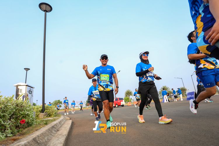 Race photo from ISOPlus Run 2024 Jakarta