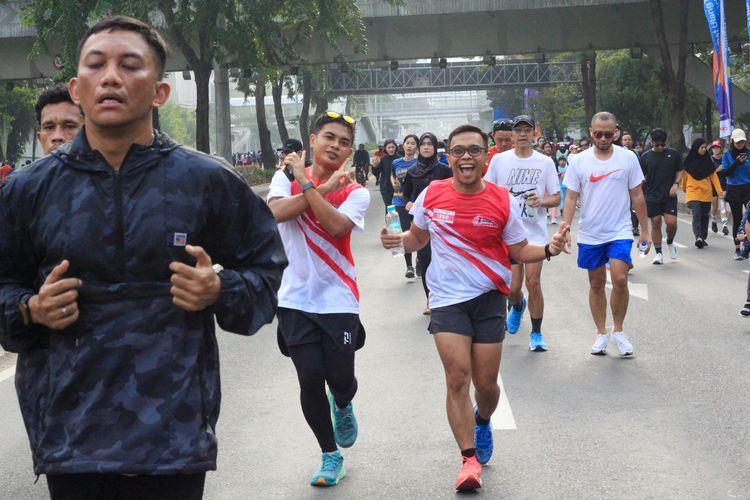 Race photo from Smartfren Run 2024 Vibes