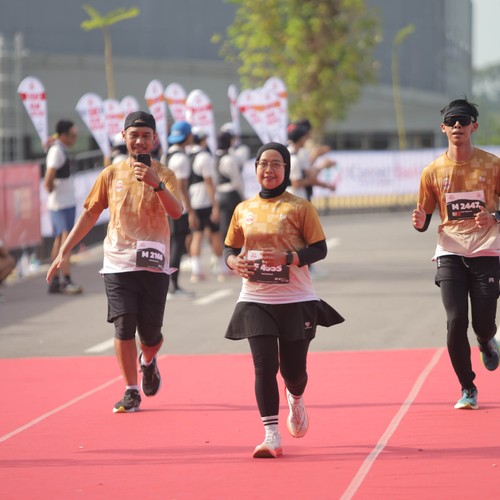 Race photo from KEDIRI HALF MARATHON 2026