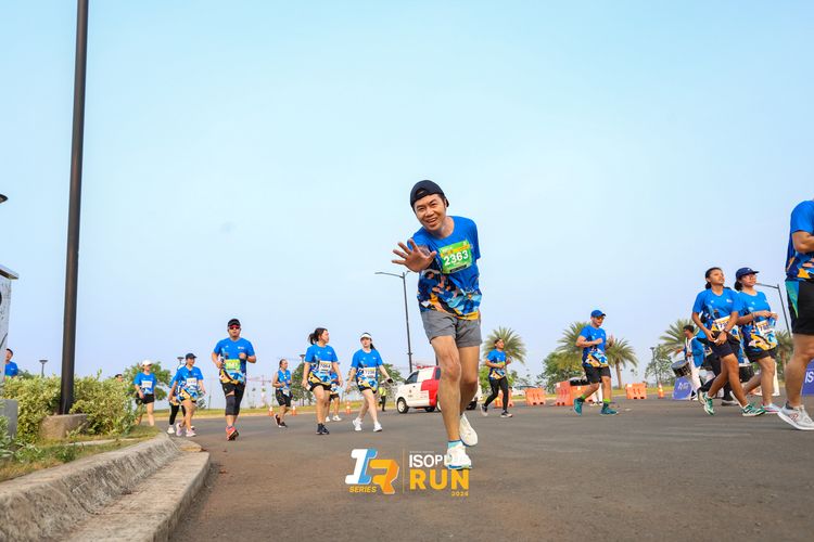 Race photo from ISOPlus Run 2024 Jakarta