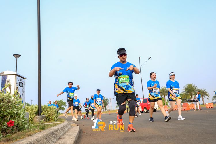 Race photo from ISOPlus Run 2024 Jakarta